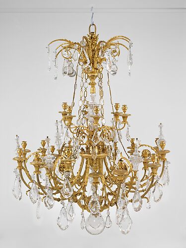 Amsterdam: 17th Century Model Copper Chandelier With 30 Lamps H250xB230