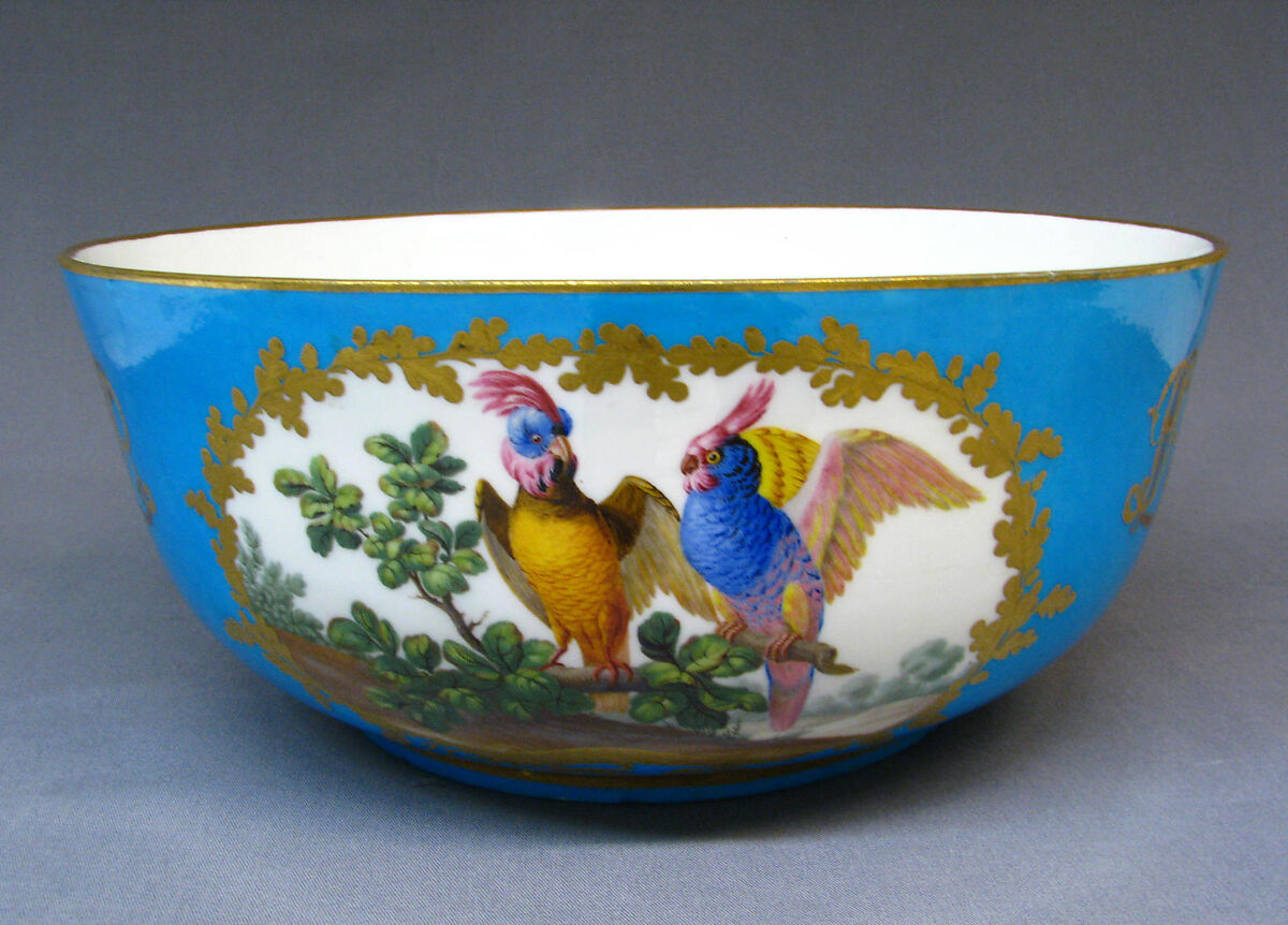 Punch bowl (jatte à punch), Sèvres Manufactory (French, 1740–present), Soft-paste porcelain, French, Sèvres 