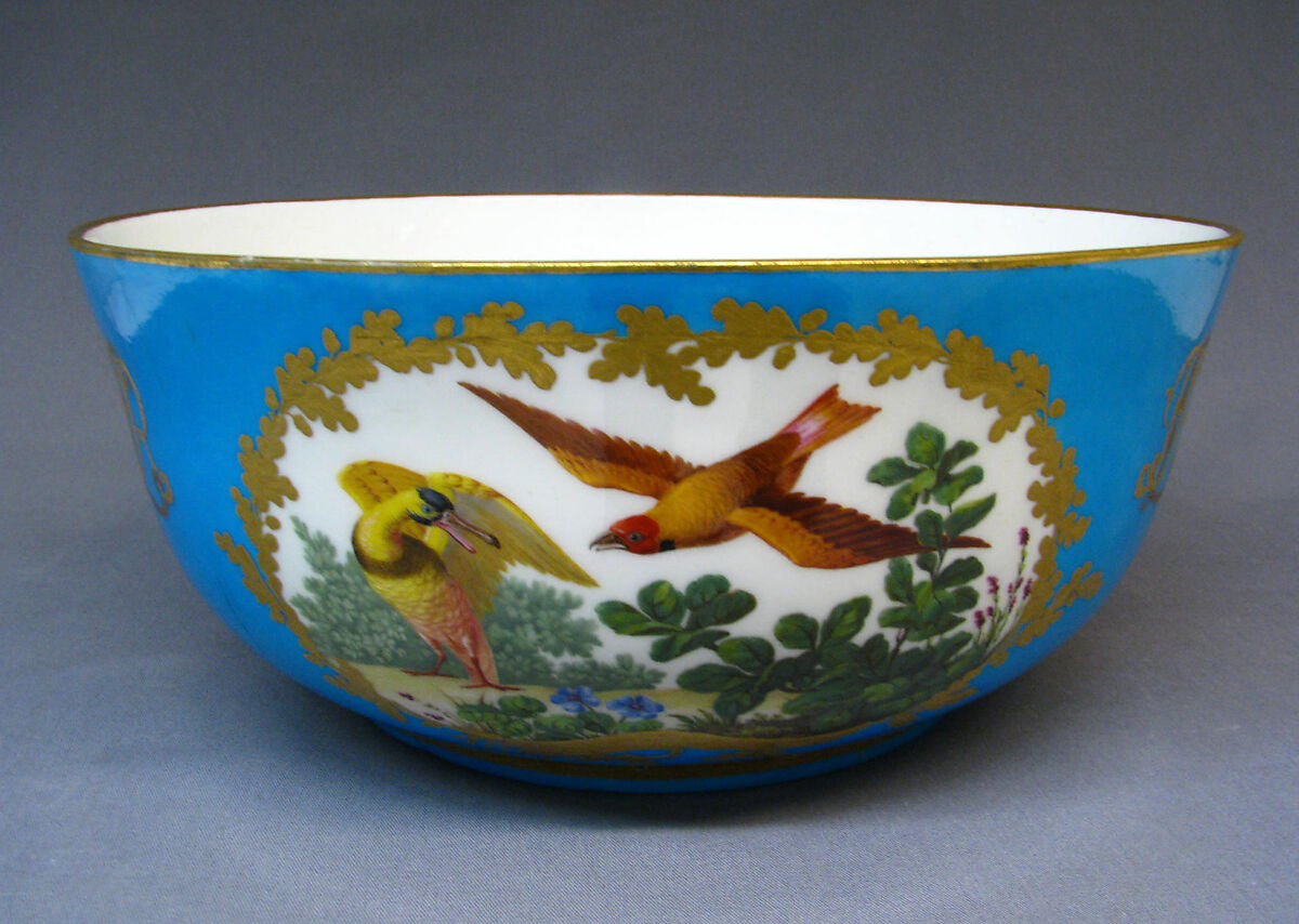 Punch bowl (jatte à punch), Sèvres Manufactory (French, 1740–present), Soft-paste porcelain, French, Sèvres