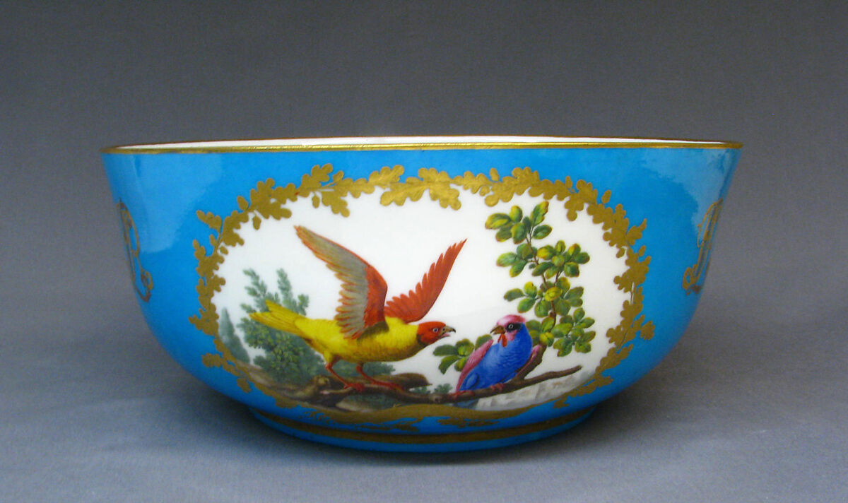 Punch bowl (jatte à punch), Sèvres Manufactory (French, 1740–present), Soft-paste porcelain, French, Sèvres