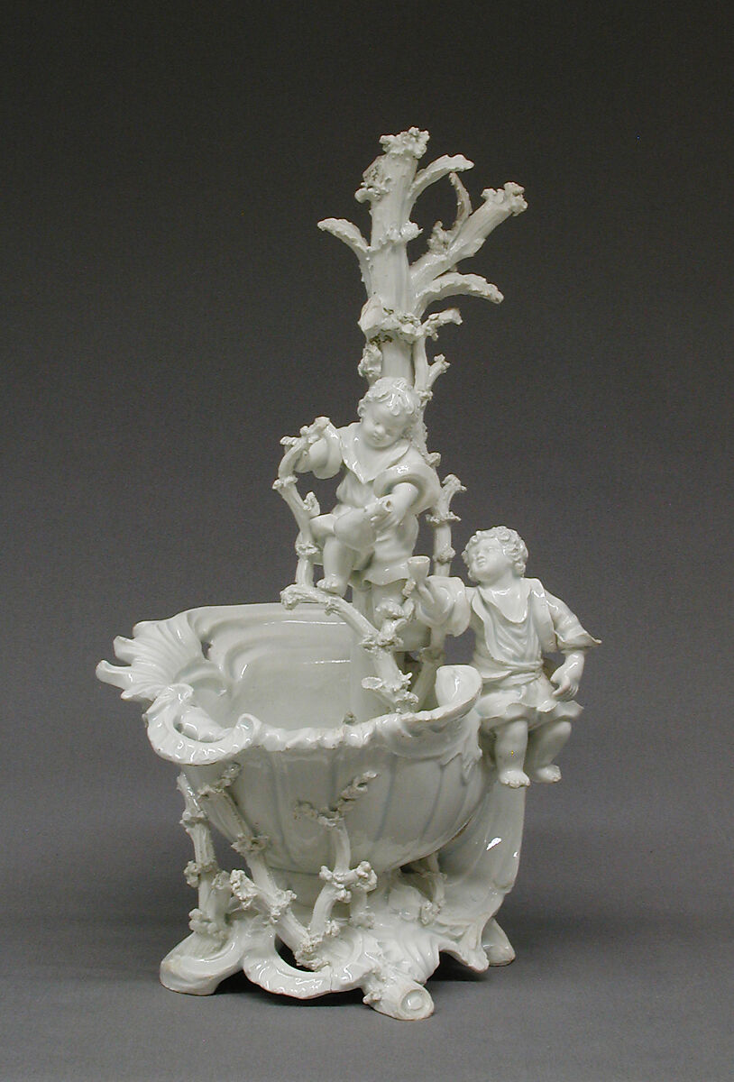 Group, Le Nove Porcelain Manufactory, Terraglia (creamware), Italian, Le Nove 