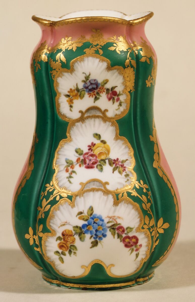 Vase (vase Indien), Sèvres Manufactory (French, 1740–present), Soft-paste porcelain, French, Sèvres 