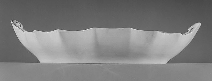 Dish, Doccia Porcelain Manufactory (Italian, 1737–1896), Tin-glazed hard-paste porcelain, Italian, Florence