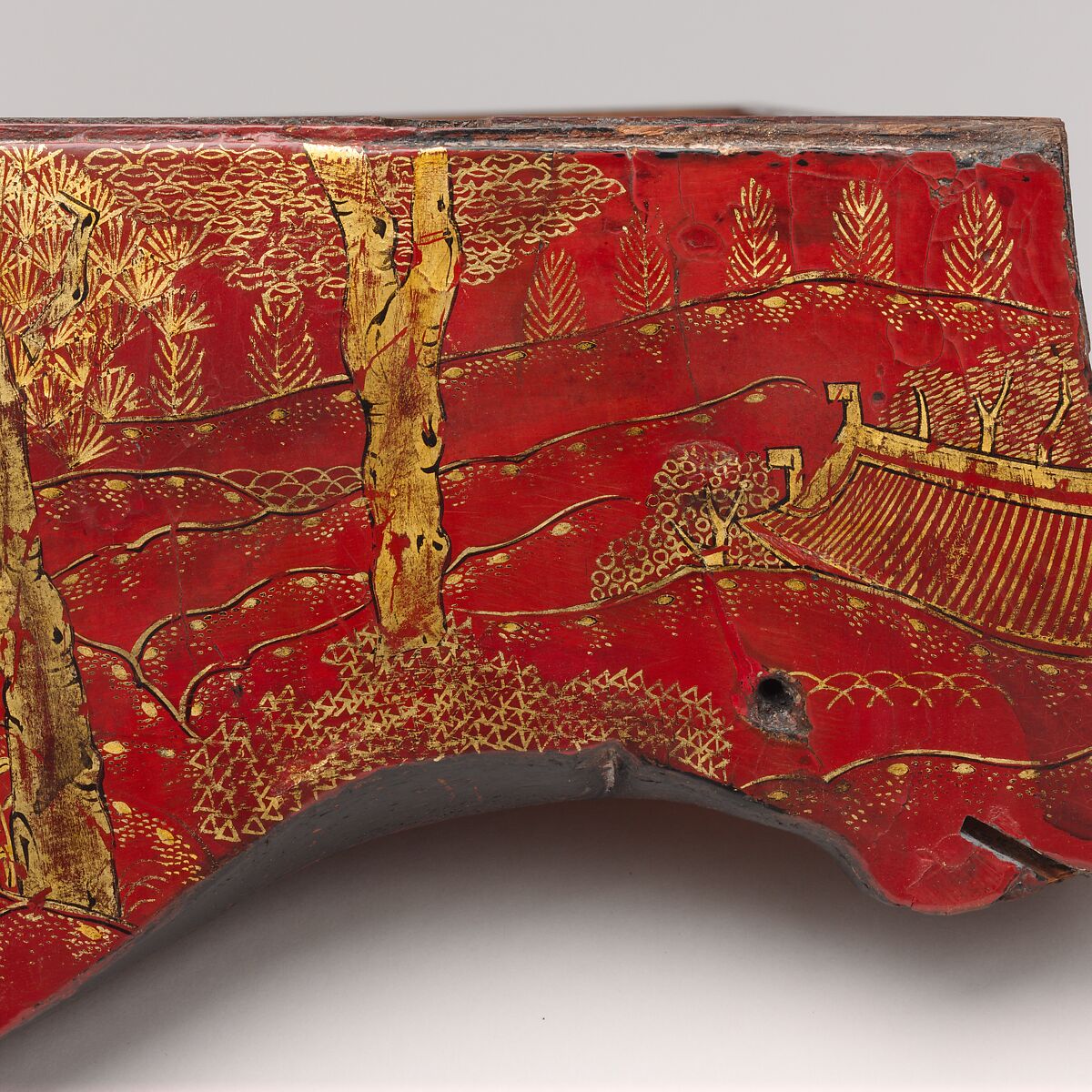 Writing table (bureau plat), Gilles Joubert (French, ca. 1689–1775), Lacquered oak, gilt-bronze mounts, lined with modern leather, French, Paris