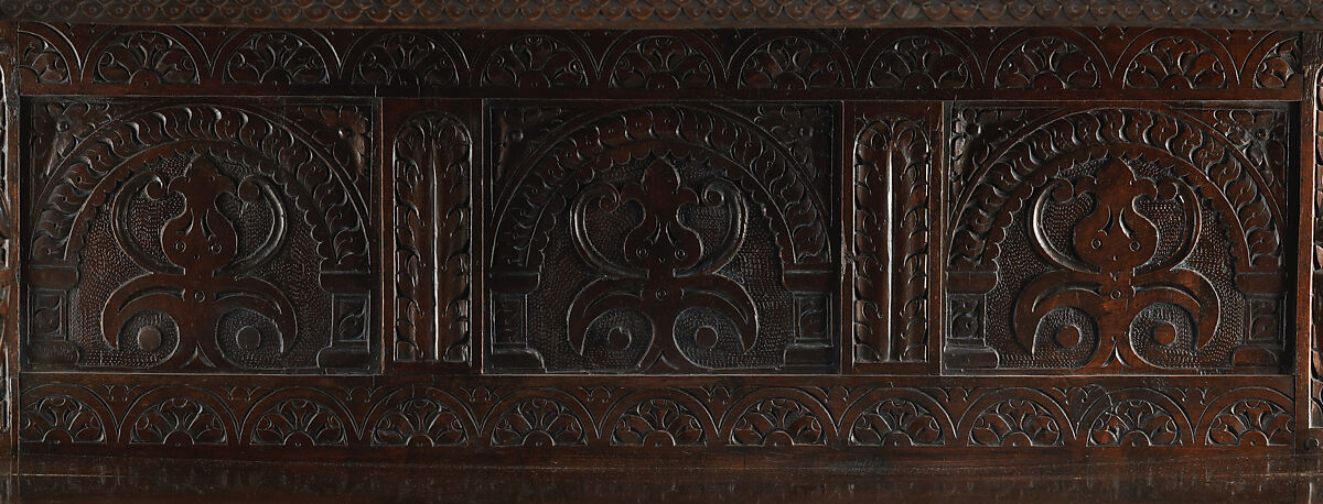 Court cupboard, Walnut, British