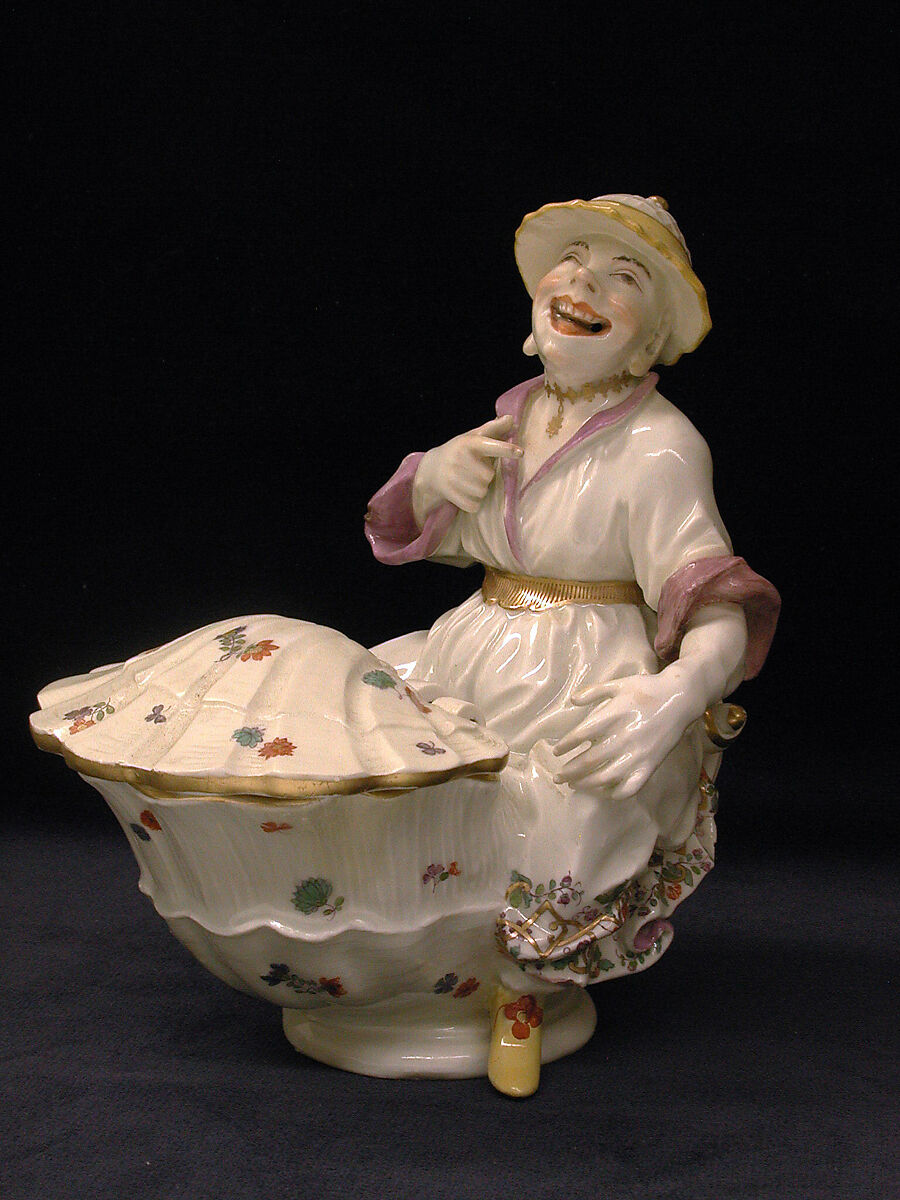 Spice box, Meissen Manufactory (German, 1710–present), Hard-paste porcelain, German, Meissen 