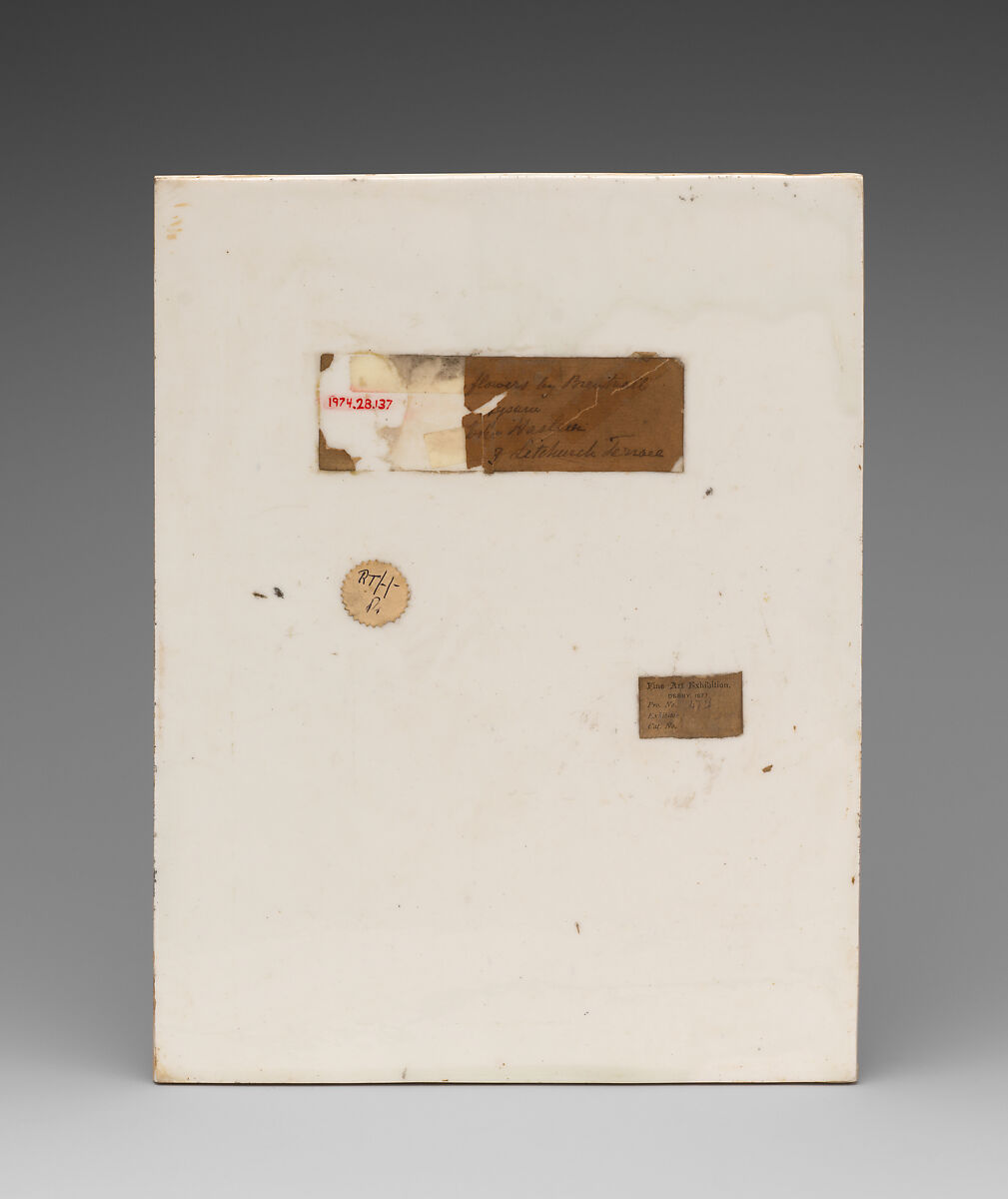 An urn overflowing with fruit and flowers, Derby Porcelain Manufactory (British, 1751–1785), Bone china, British, Derby