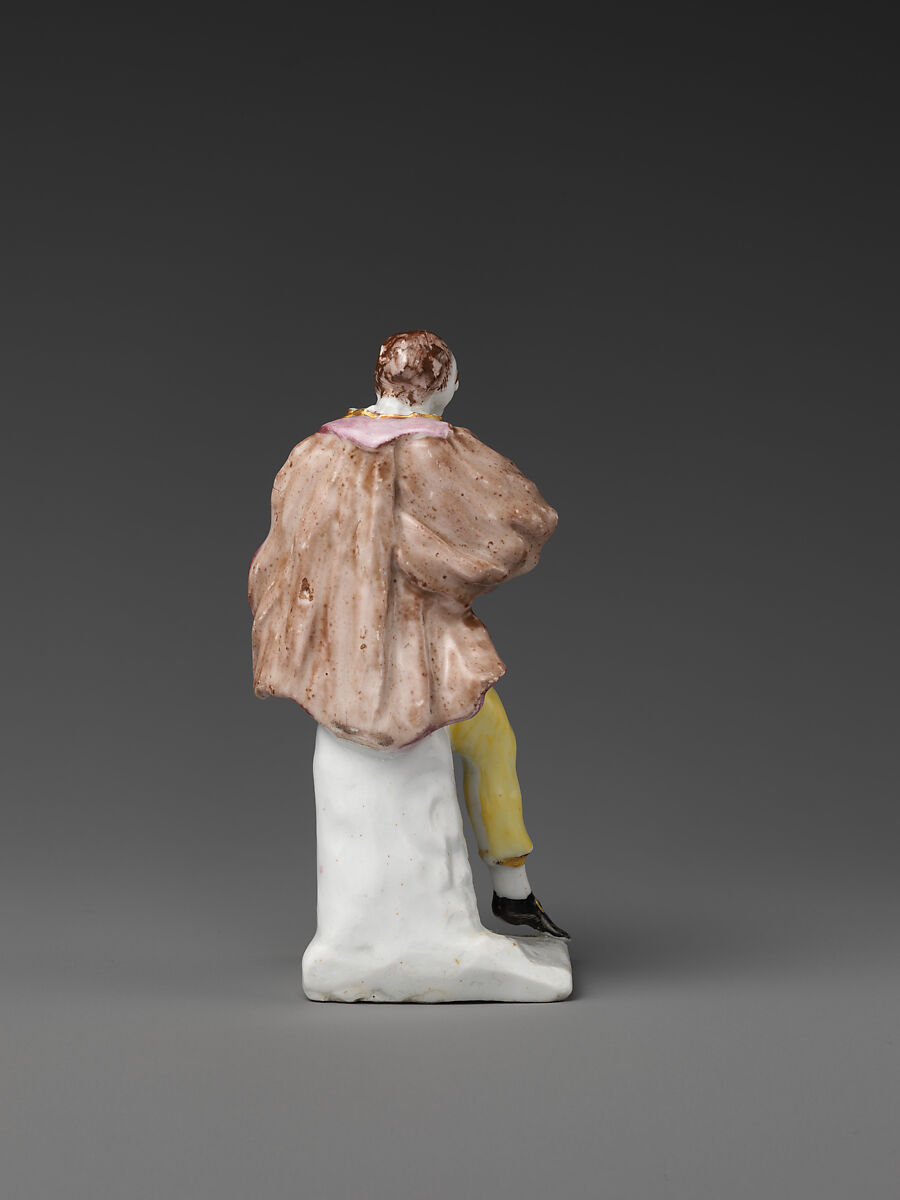 Scapin, Bow Porcelain Factory (British, 1747–1776), Soft-paste porcelain, British, Bow, London