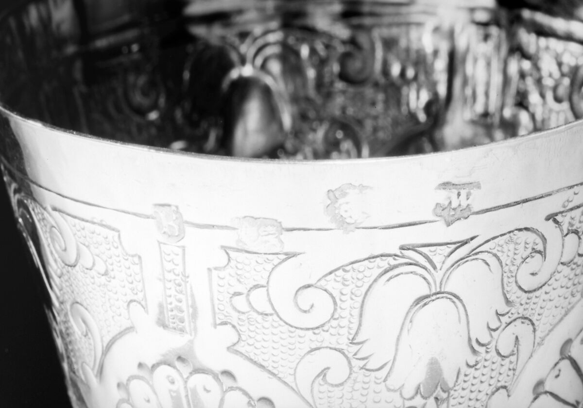 Wine cup, Probably by R. W., Silver, British, London