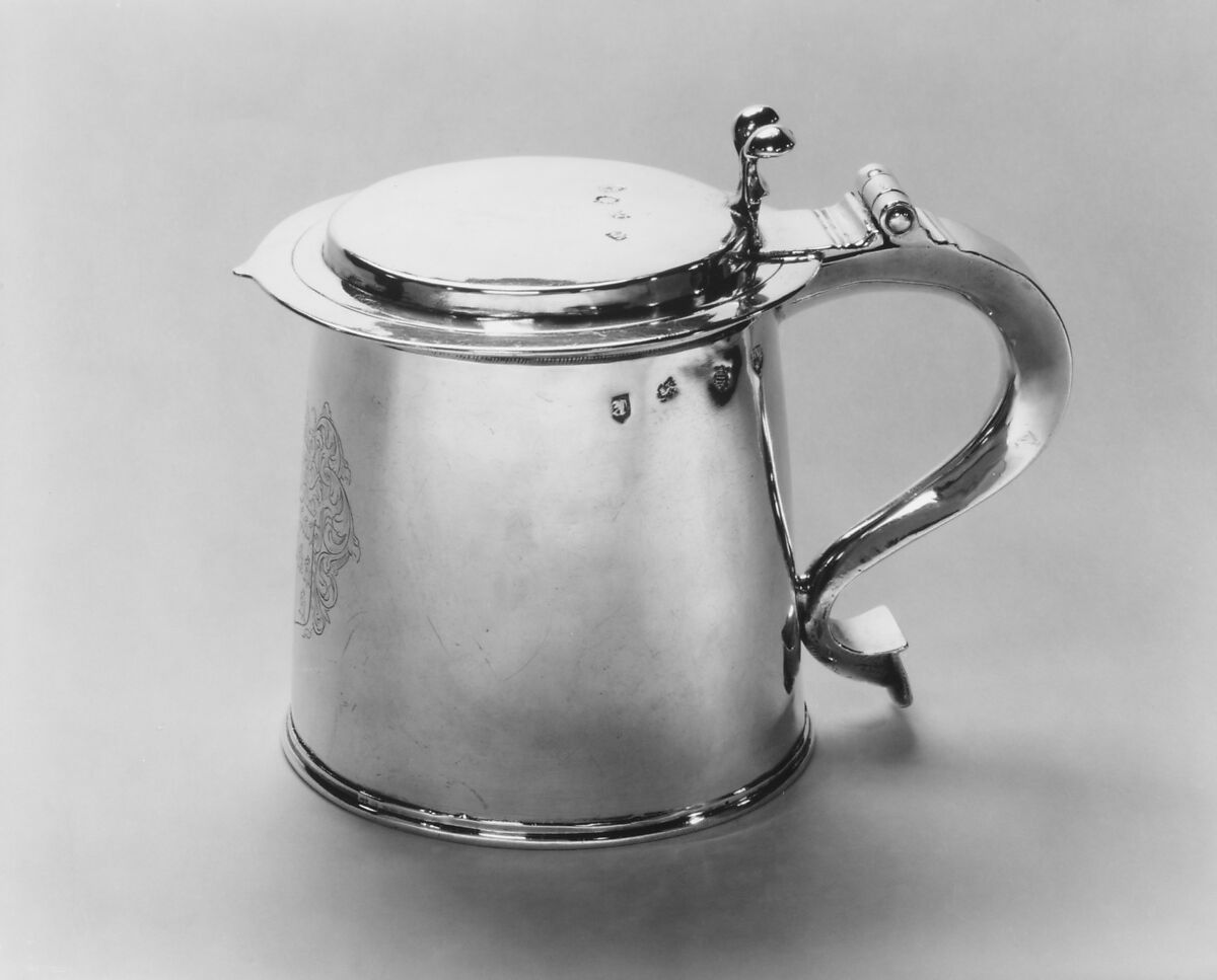 Tankard, H. W., London (active 1657–59?), Silver, British, London 