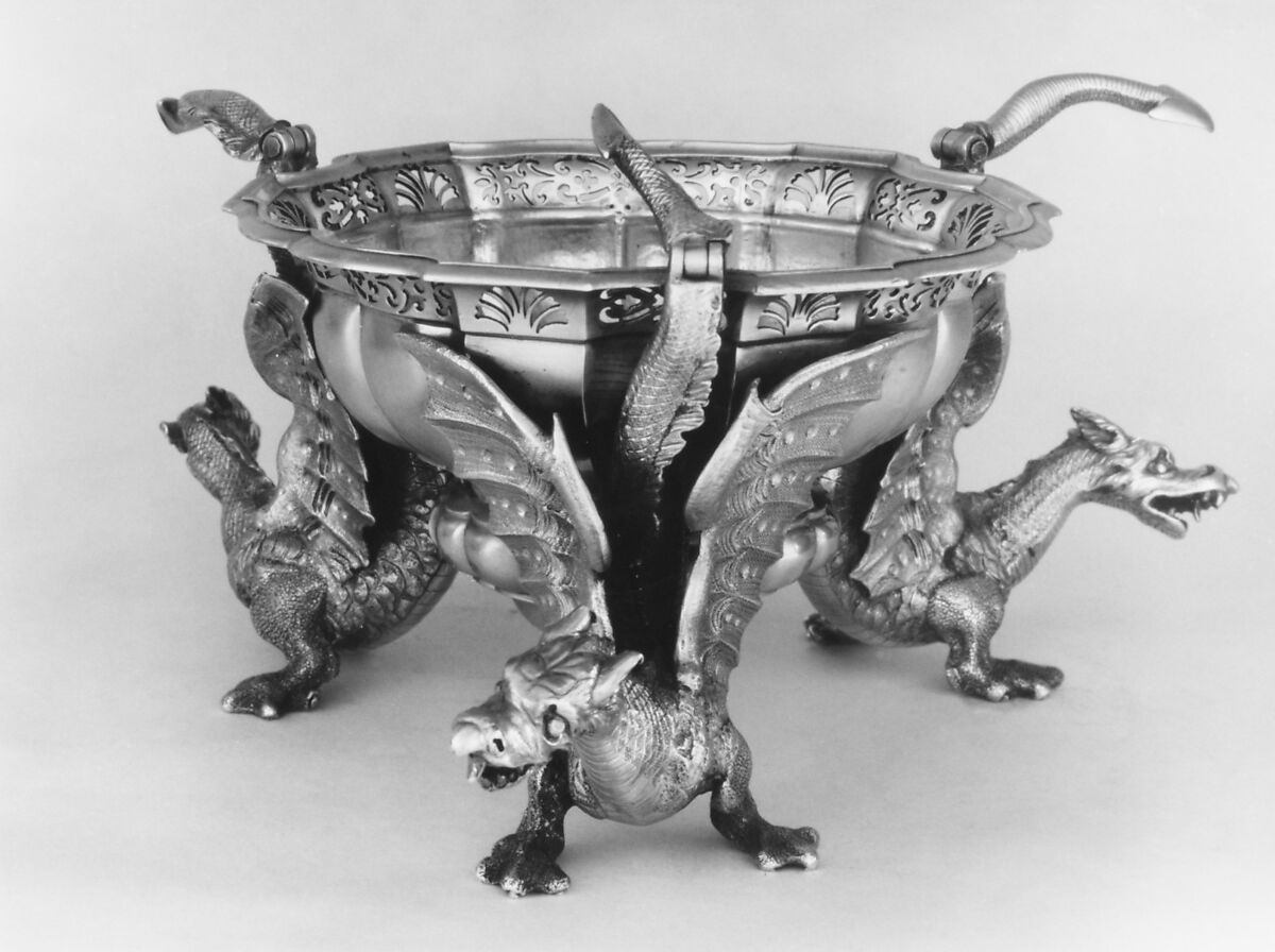 Brazier, Charles Frederich Kandler (active 1735, died 1778), Silver, British, London 