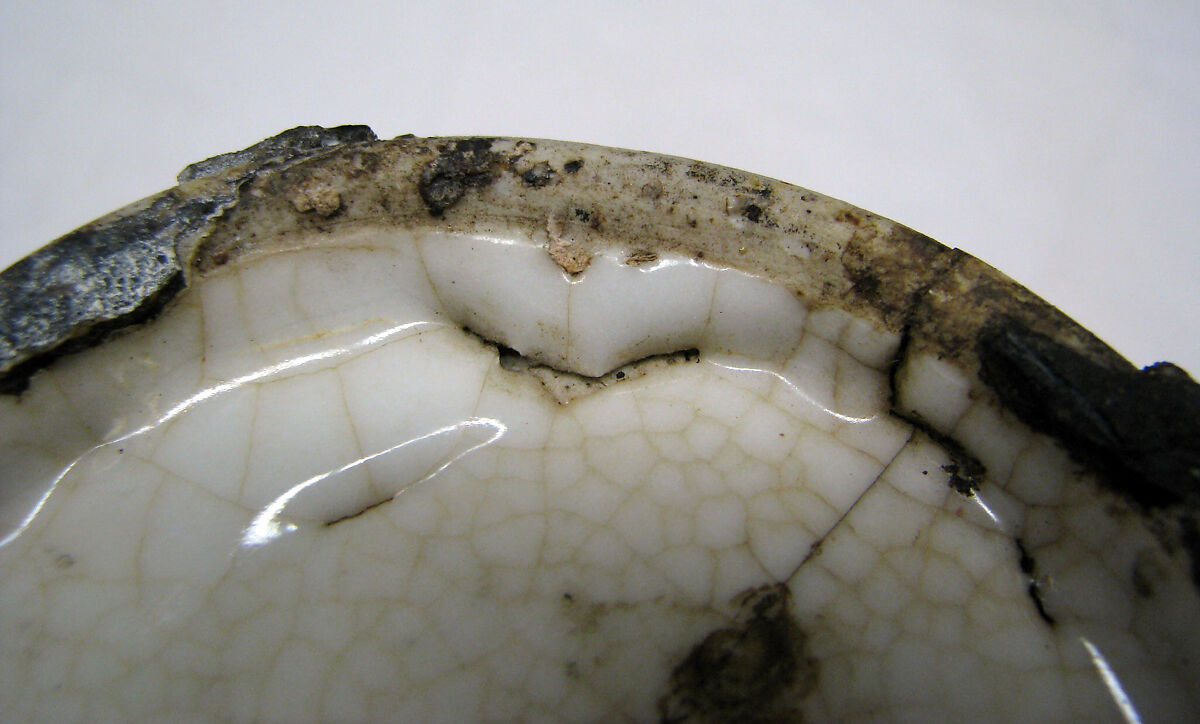 Vase, Silver gilt, pottery, British mount and Korean ceramic