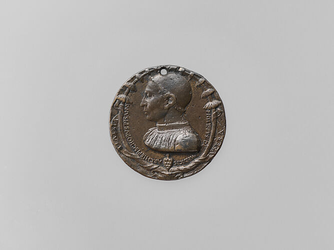 The Resurrection of the Dead and the Last Judgment (reverse); Portrait Medal of Filippo de' Medici, Archbishop of Pisa (obverse)