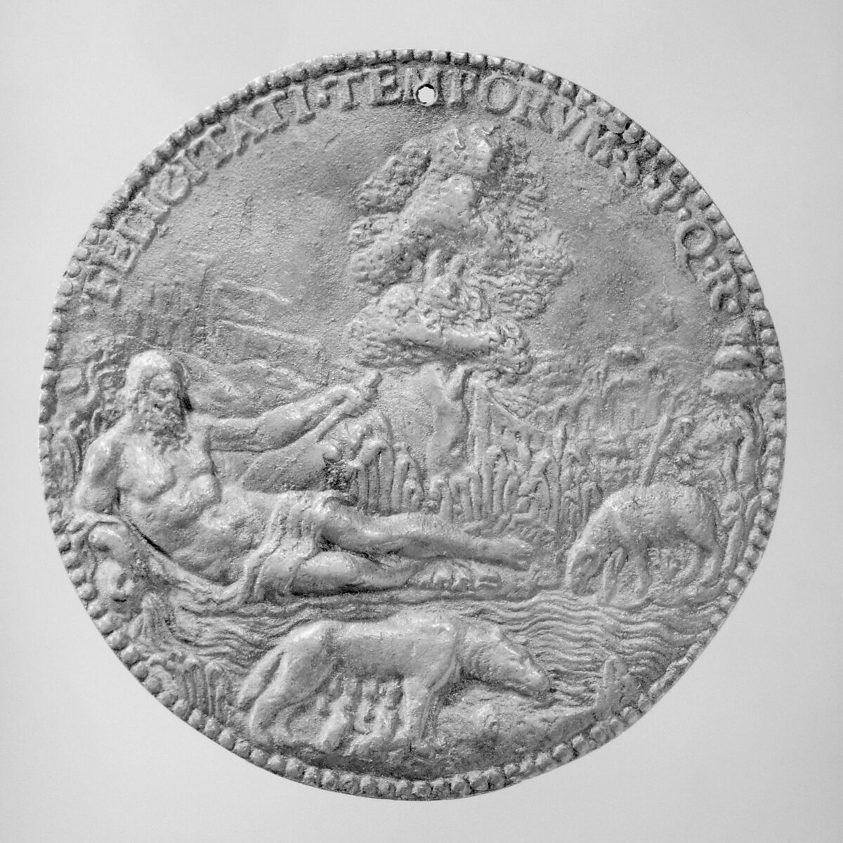 Francesco de'Medici (1541-87), Second Grand Duke of Tuscany, Medalist: Pastorino di Giovan Michele de' Pastorini (1508–1592), Bronze, Italian, Florence