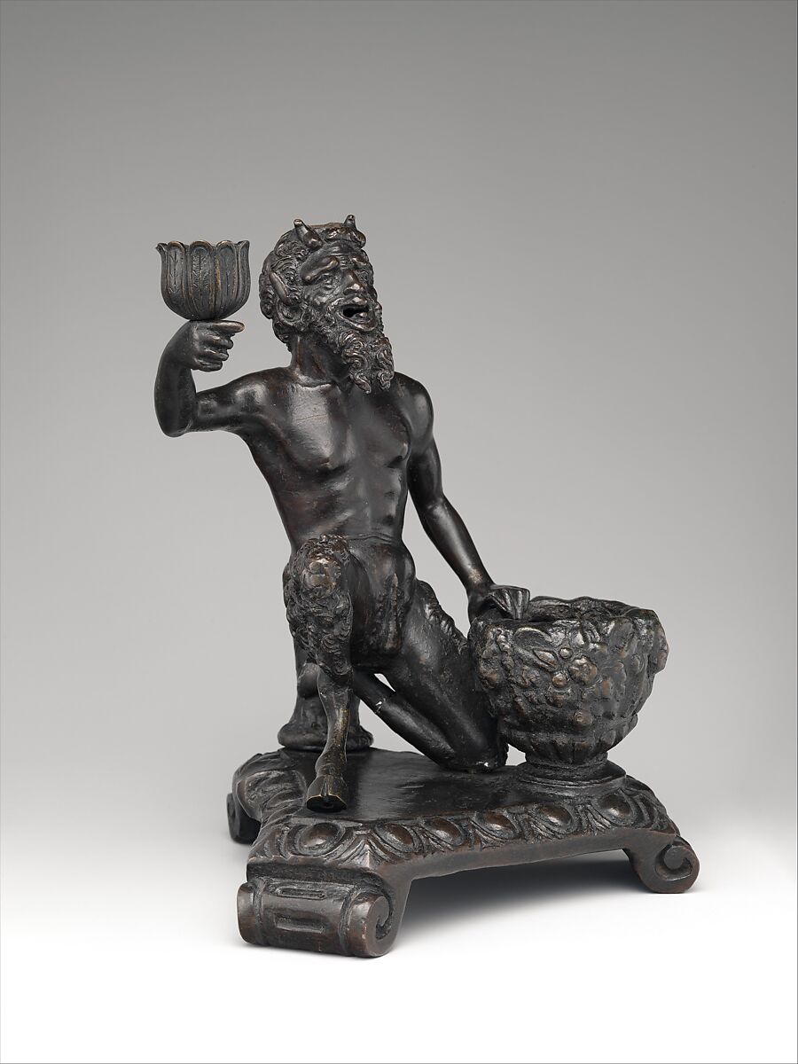 Statuette, Manner of Andrea Briosco, called Riccio (Italian, Trent 1470–1532 Padua), Bronze, Italian, Padua 