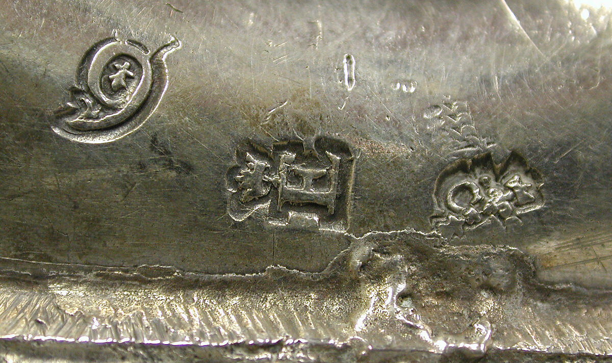 Pair of candlesticks, Possibly Claude Roysard (died by 1753), Silver, French, Rennes