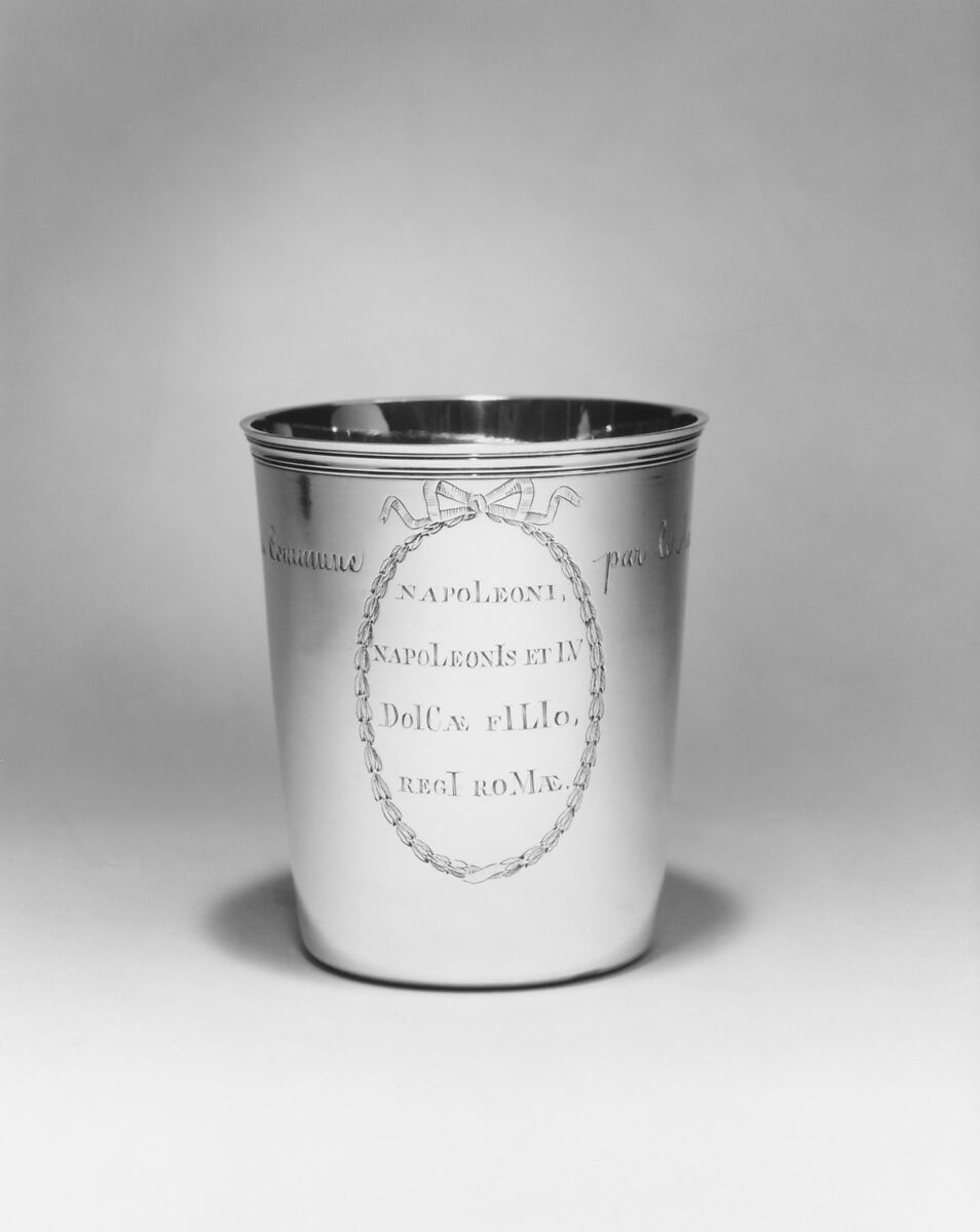 Beaker, I.K., Silver, French, Aix-la-Chapelle