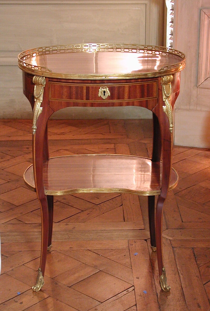 Roger Vandercruse, called Lacroix | Small oval writing table (one of a  pair) | French, Paris | The Metropolitan Museum of Art