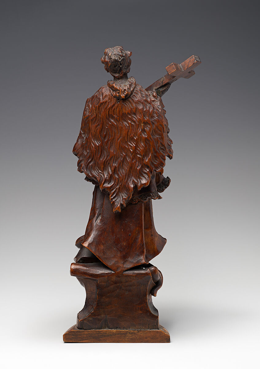 Saint John Nepomuk, Wood, German