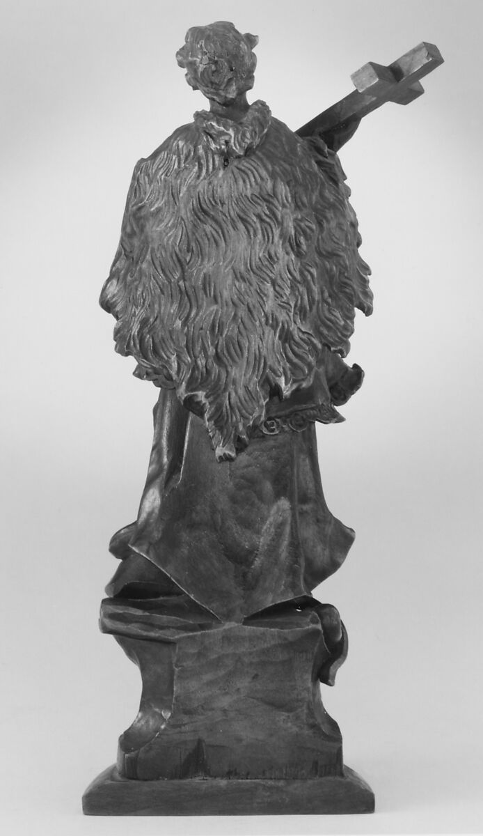 Saint John Nepomuk, Wood, German