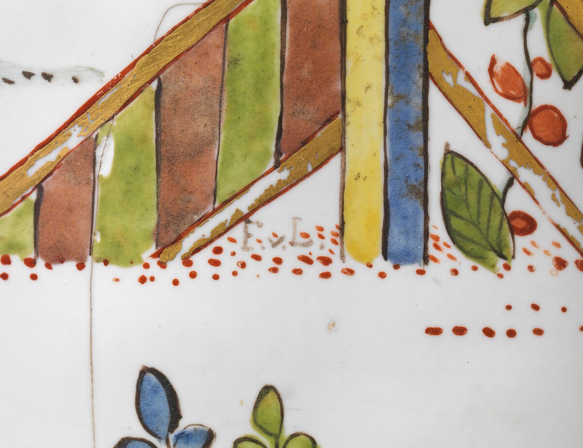 Tankard, Adam Friedrich von Löwenfinck (German, 1714–1754), Tin-glazed earthenware (faience), German, Bayreuth