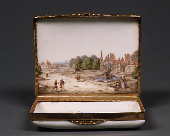 Box, Meissen Manufactory (German, 1710–present), Hard-paste porcelain, German, Meissen