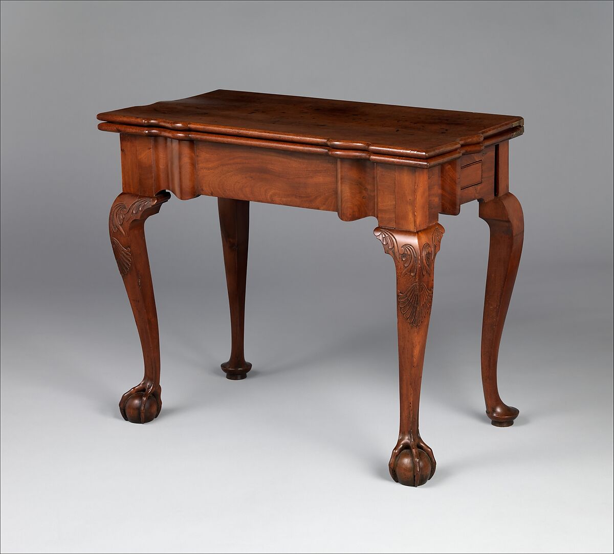 Card table, Mahogany, American 