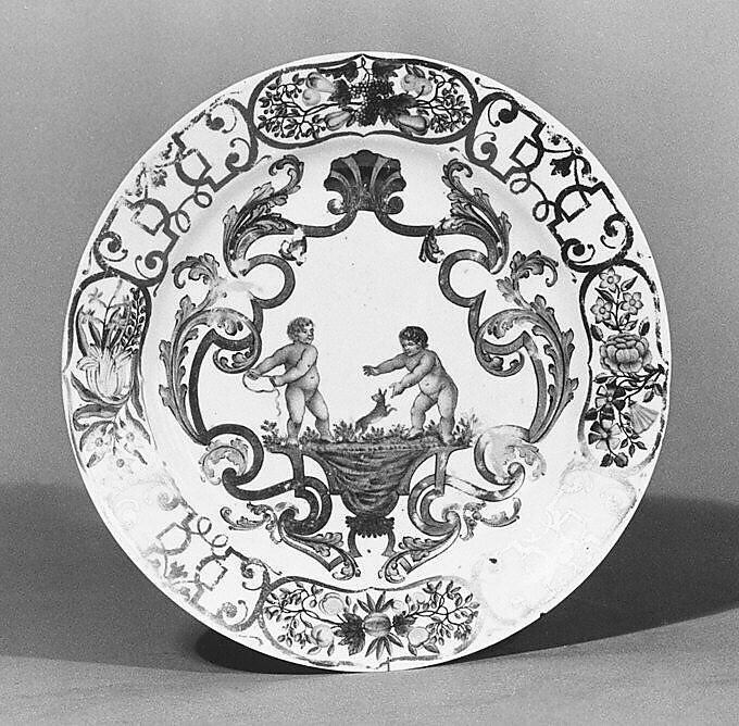 Plate, Meissen Manufactory (German, 1710–present), Hard-paste porcelain, German, Meissen 