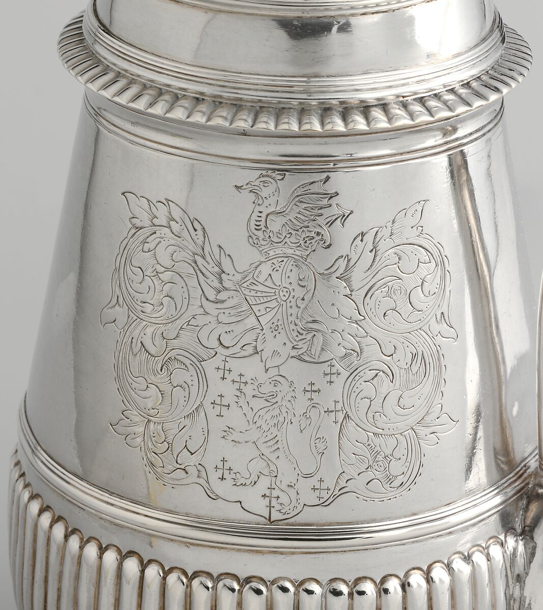 Chocolate Pot, Edward Winslow (1669–1753), Silver, American