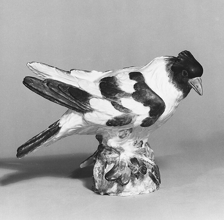 Pigeon (trommeltaube), Meissen Manufactory (German, 1710–present), Hard-paste porcelain, German, Meissen 