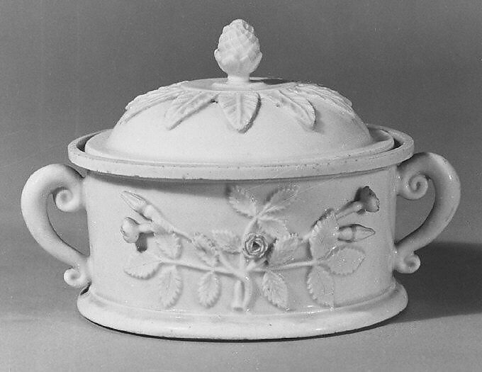 Bowl with cover, Meissen Manufactory (German, 1710–present), Hard-paste porcelain, German, Meissen 