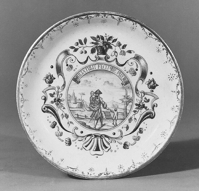 Saucer, Meissen Manufactory (German, 1710–present), Hard-paste porcelain, German, Meissen 