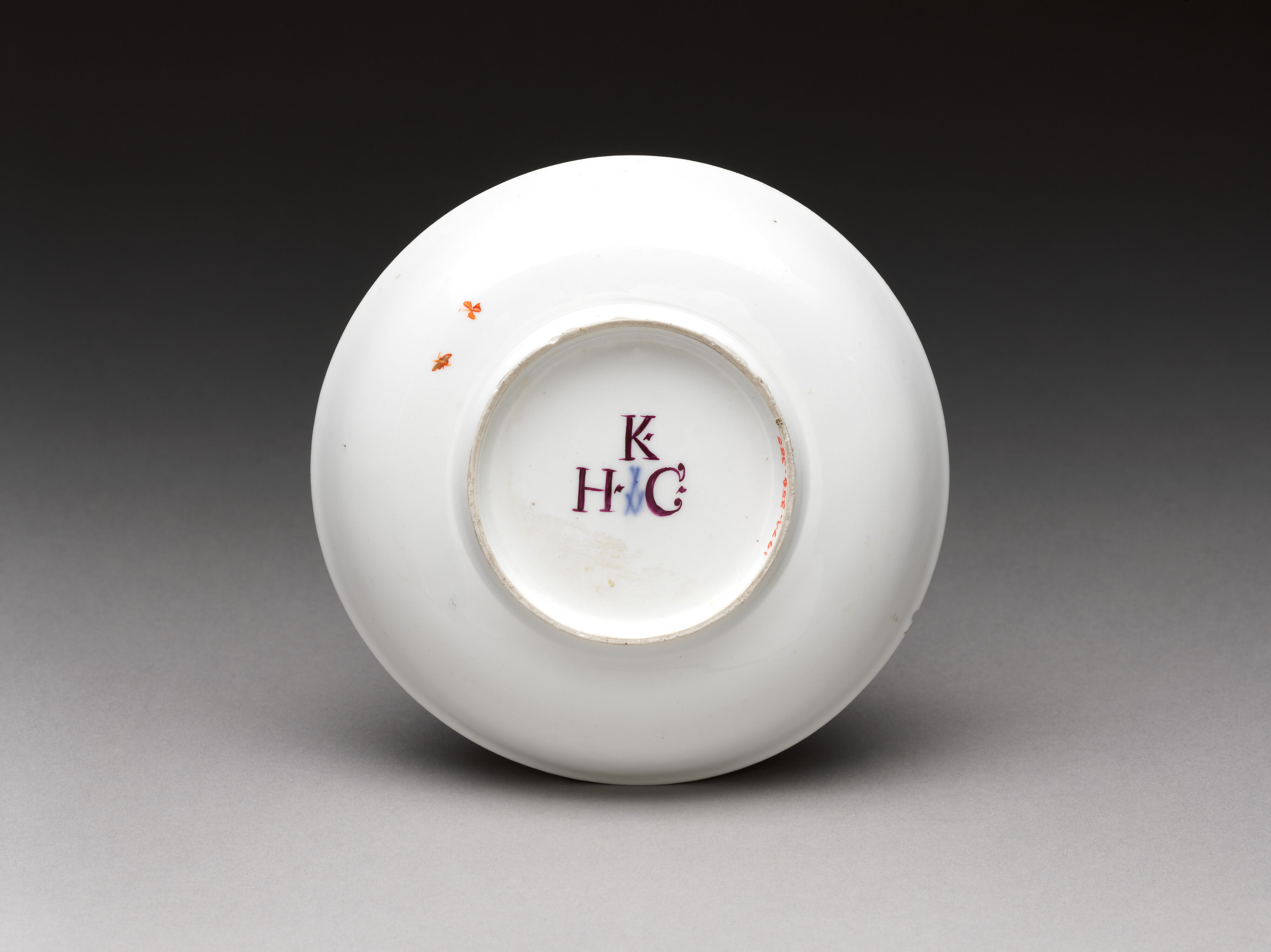 Meissen Manufactory - Chocolate cup and saucer with dragons and