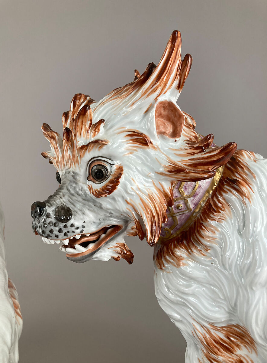 Bolognese dog, Meissen Manufactory (German, 1710–present), Hard-paste porcelain, German, Meissen