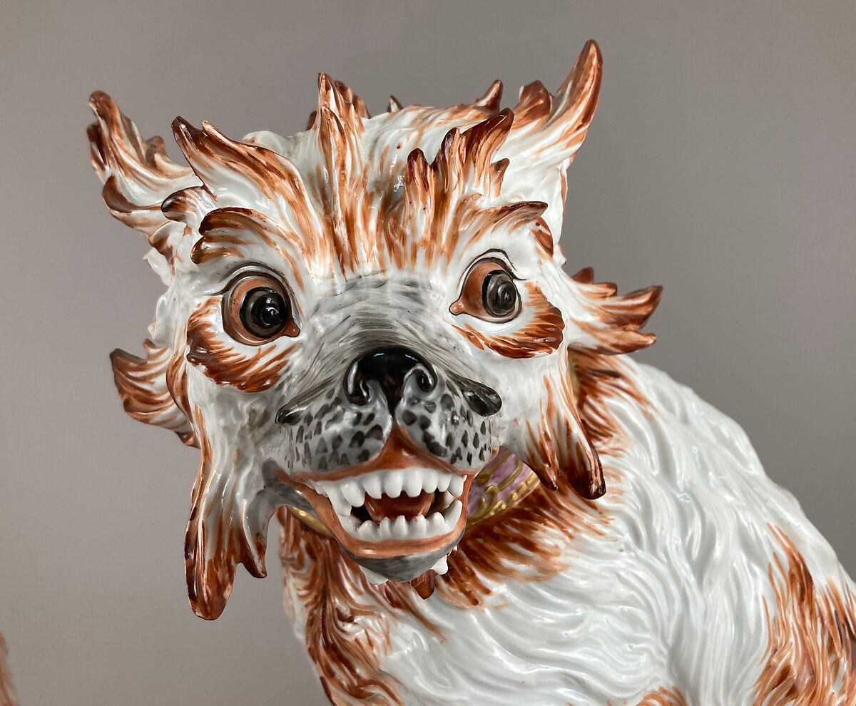 Bolognese dog, Meissen Manufactory (German, 1710–present), Hard-paste porcelain, German, Meissen
