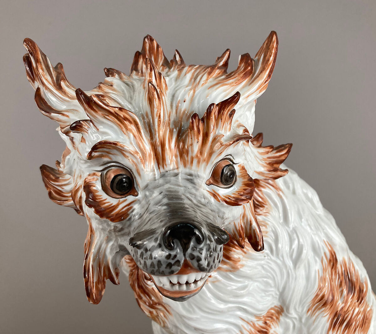 Bolognese dog, Meissen Manufactory (German, 1710–present), Hard-paste porcelain, German, Meissen