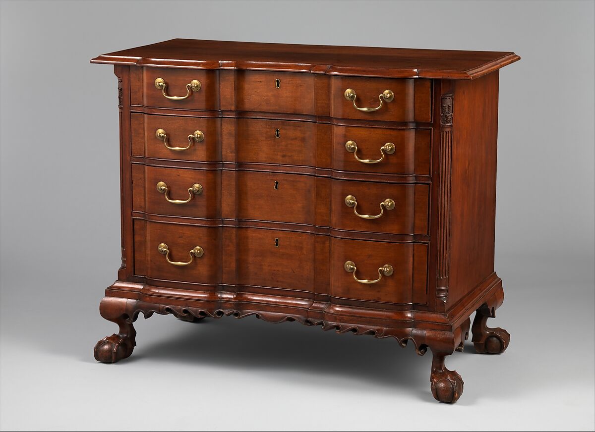 Chest of drawers, Cherry, American