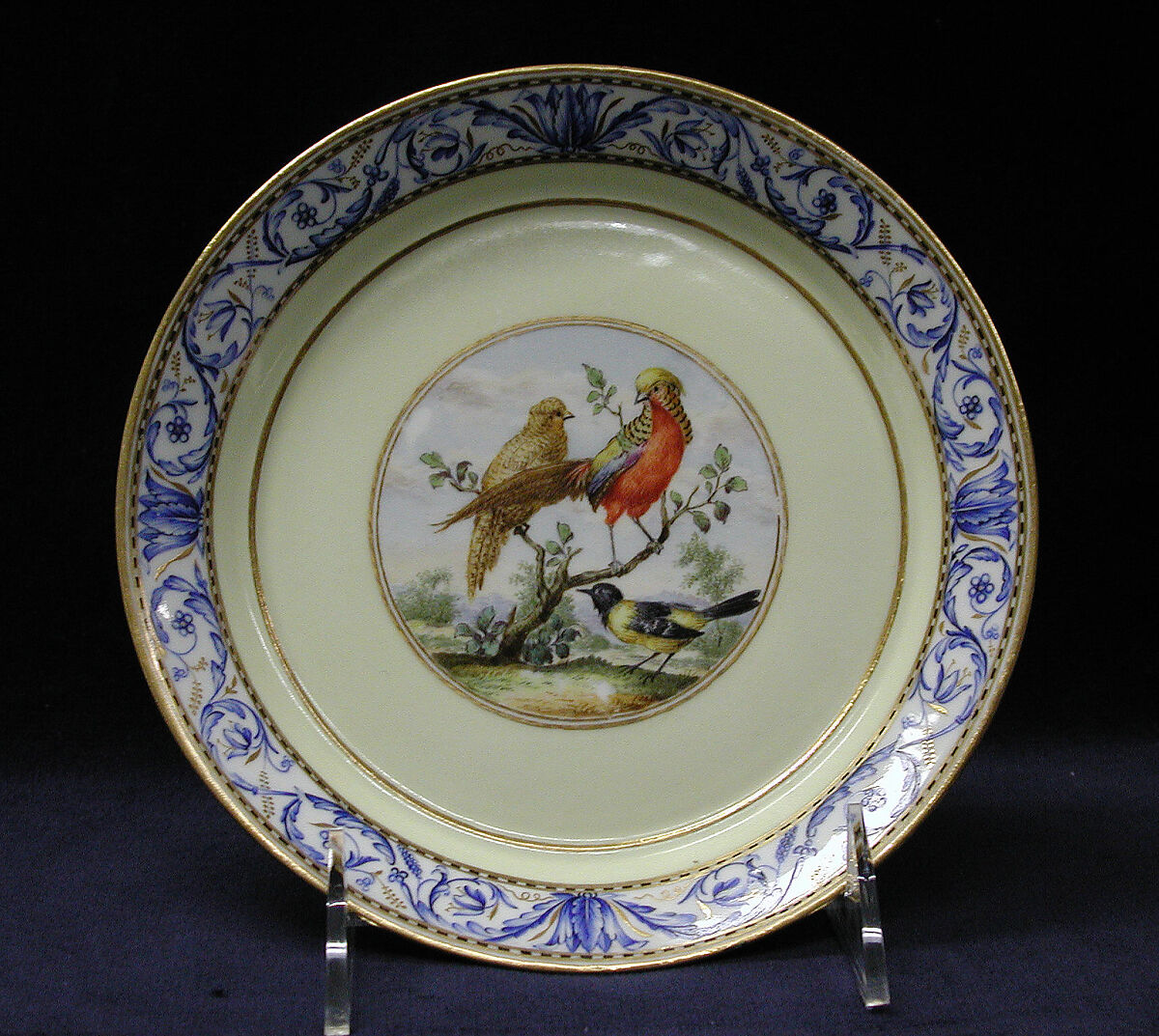 Teapot with cover and stand (part of a service), Meissen Manufactory (German, 1710–present), Hard-paste porcelain, German, Meissen