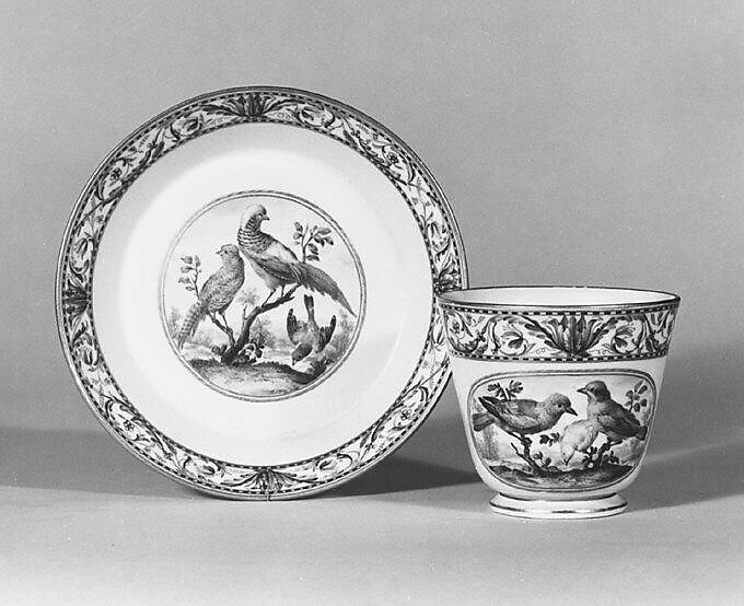 Coffee cup (part of a service), Meissen Manufactory (German, 1710–present), Hard-paste porcelain, German, Meissen 