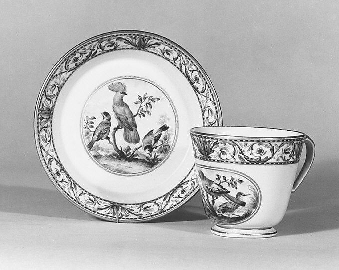 Coffee cup (part of a service), Meissen Manufactory (German, 1710–present), Hard-paste porcelain, German, Meissen 