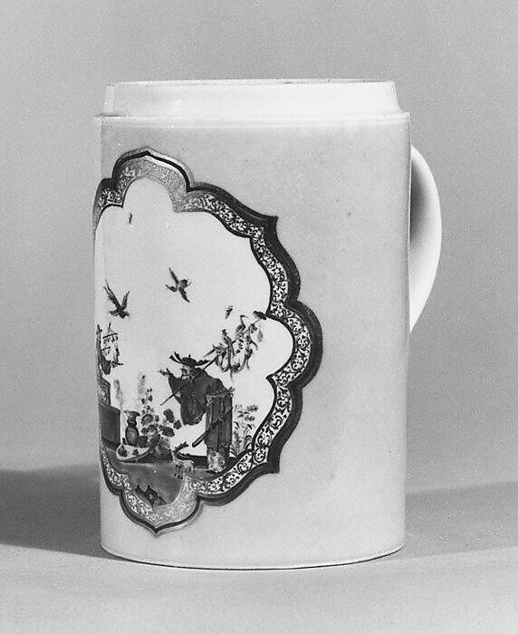 Tankard, Meissen Manufactory (German, 1710–present), Hard-paste porcelain, German, Meissen 