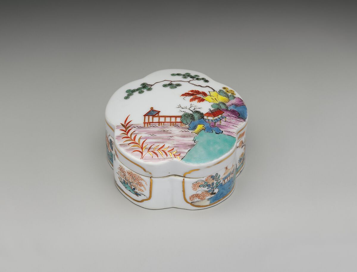 Box, Meissen Manufactory (German, 1710–present), Hard-paste porcelain, German, Meissen 