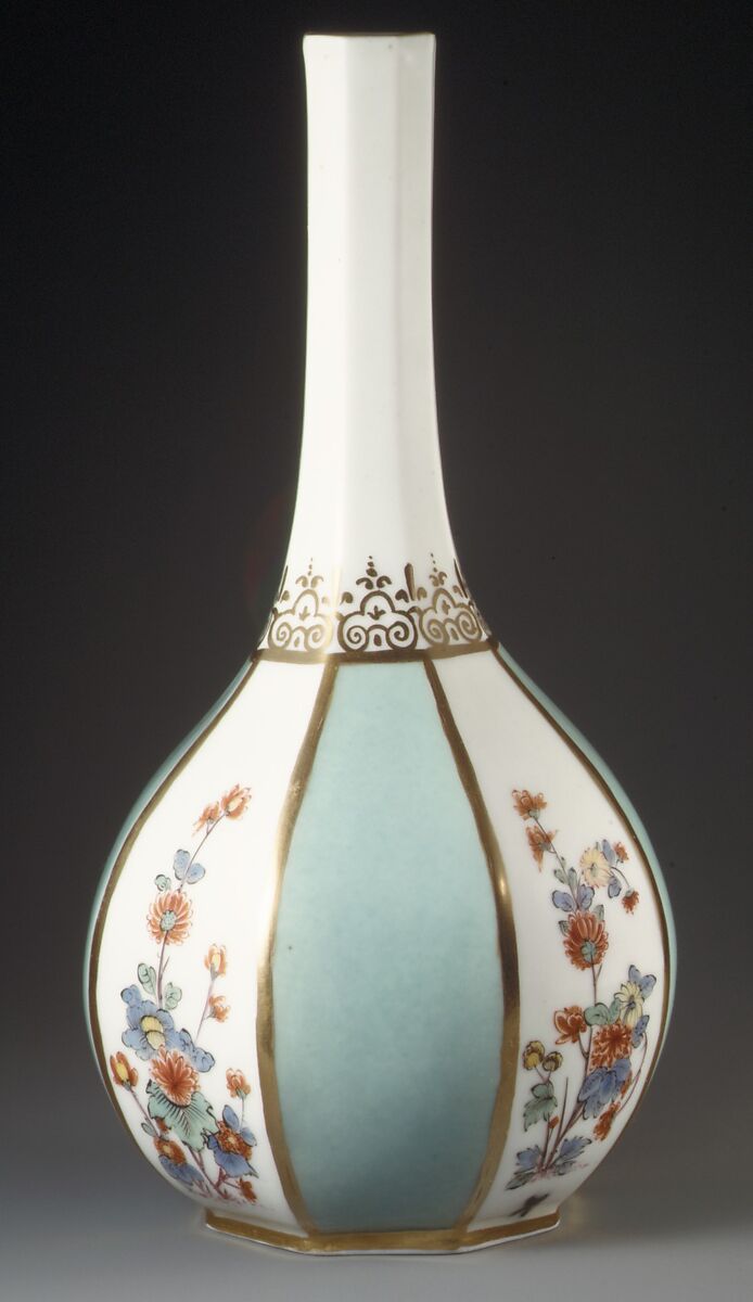 Bottle, Meissen Manufactory (German, 1710–present), Hard-paste porcelain, German, Meissen 