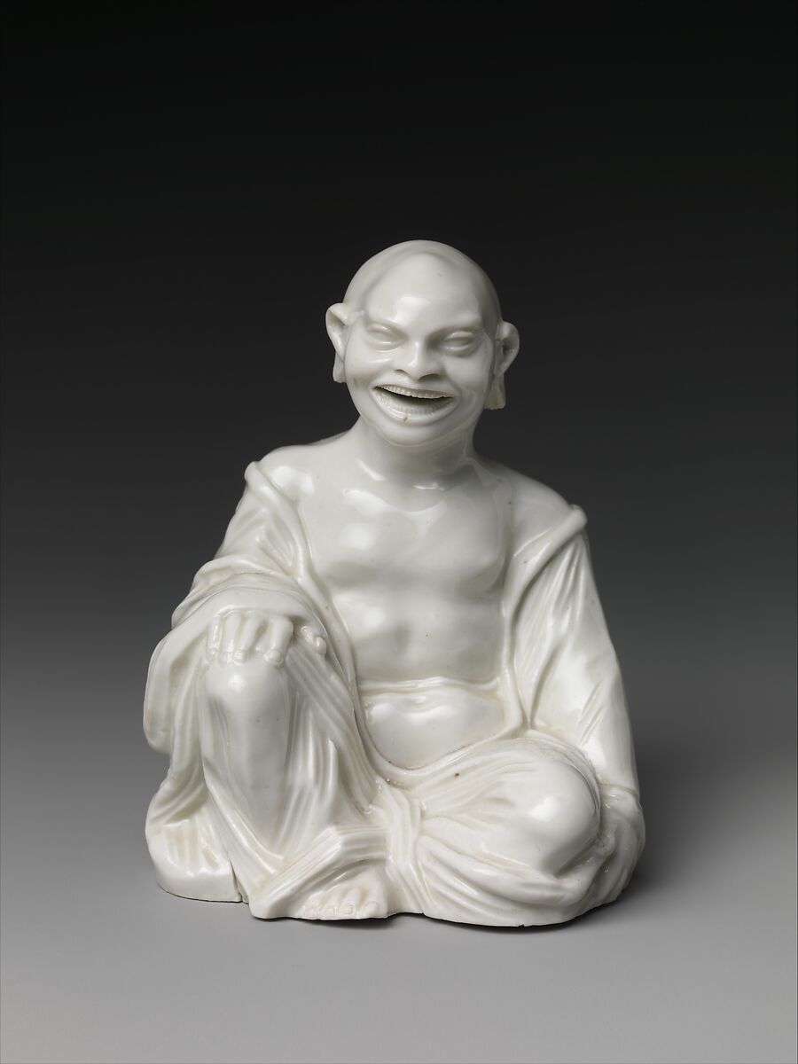 Buddhist Divinity, Meissen Manufactory (German, 1710–present), Hard-paste porcelain, German, Meissen 