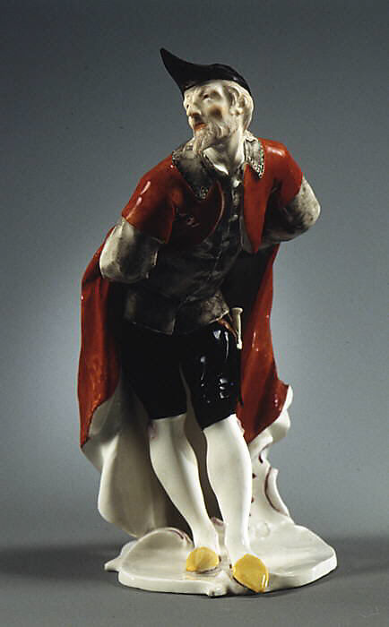 Pantaloon, Nymphenburg Porcelain Manufactory (German, 1747–present), Hard-paste porcelain, German, Nymphenburg 