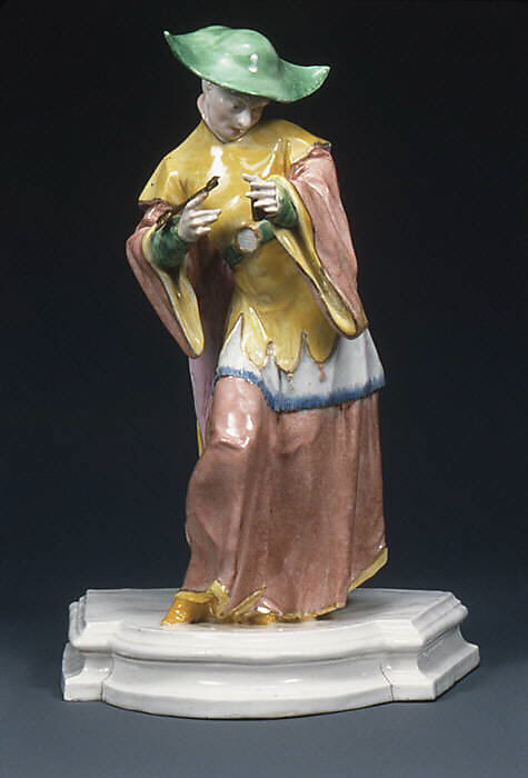 Chinese man, Nymphenburg Porcelain Manufactory (German, 1747–present), Hard-paste porcelain, German, Nymphenburg