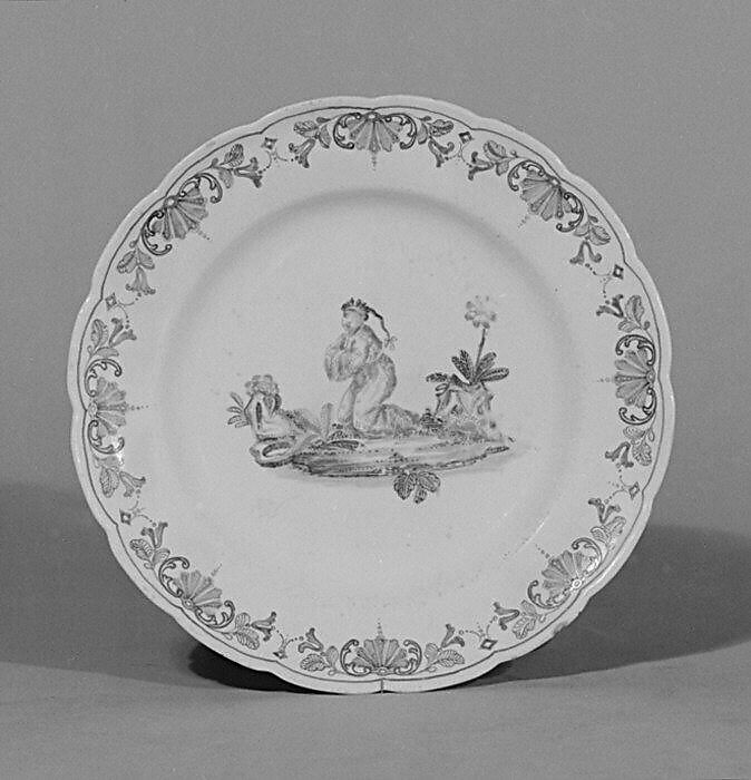 Plate, Vienna, Hard-paste porcelain, Austrian, Vienna 
