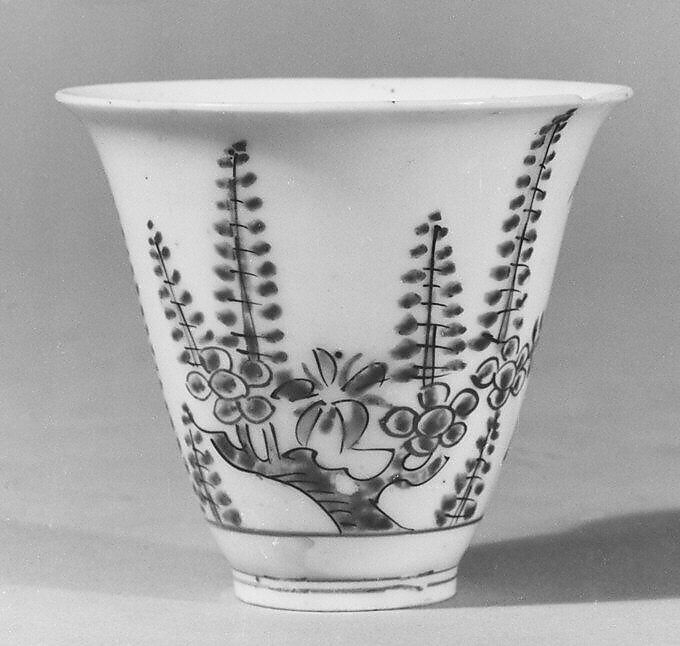Cup, Hard-paste porcelain, Japanese 