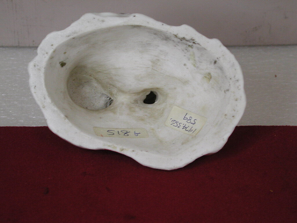 Pair of dogs, possibly Mennecy, Soft-paste porcelain, French, possibly Mennecy