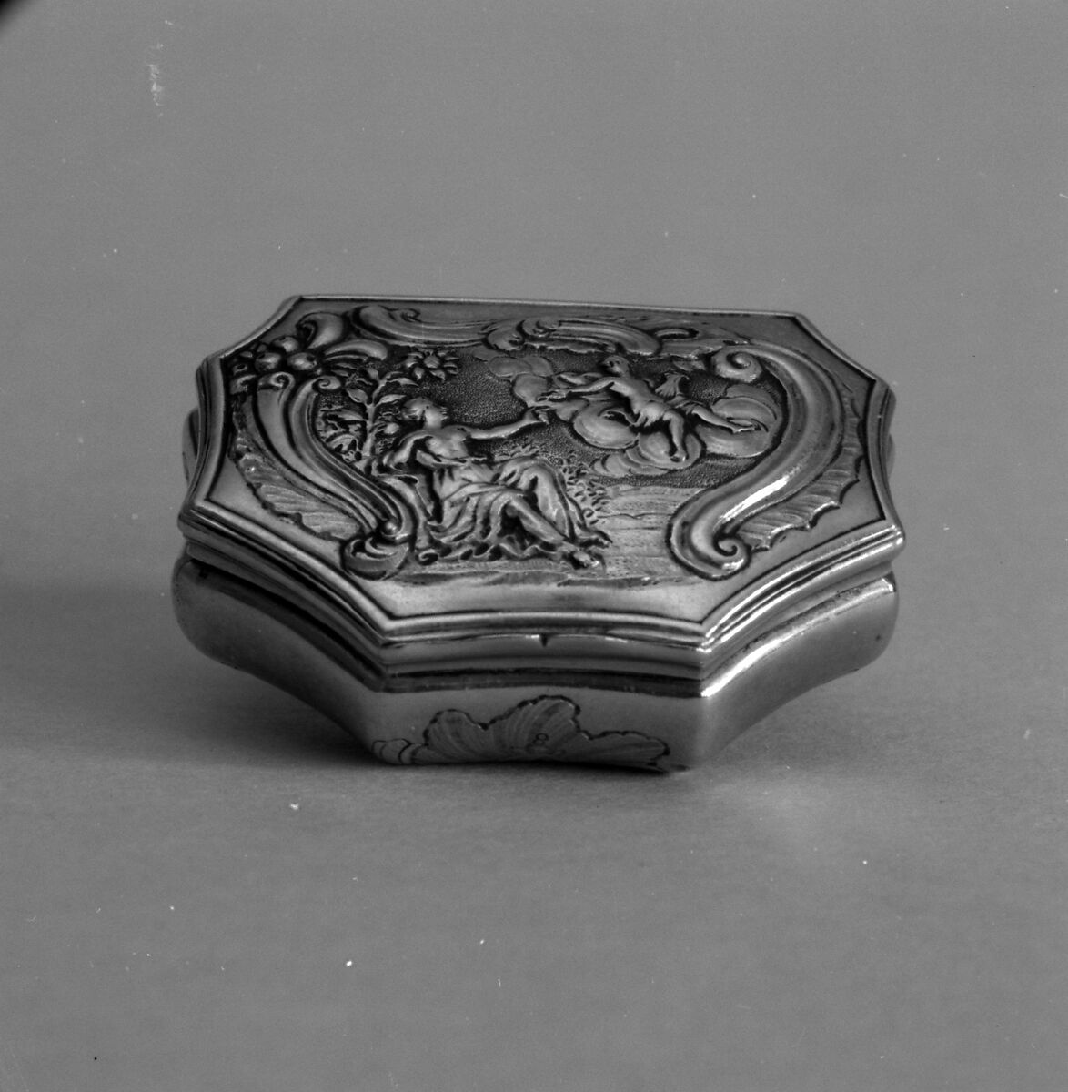 Snuffbox, Gold, German 